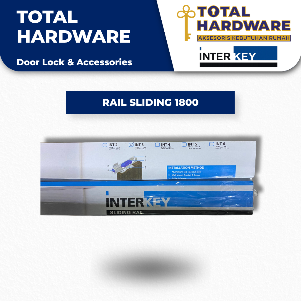 RAIL SLIDING 1800 INTERKEY