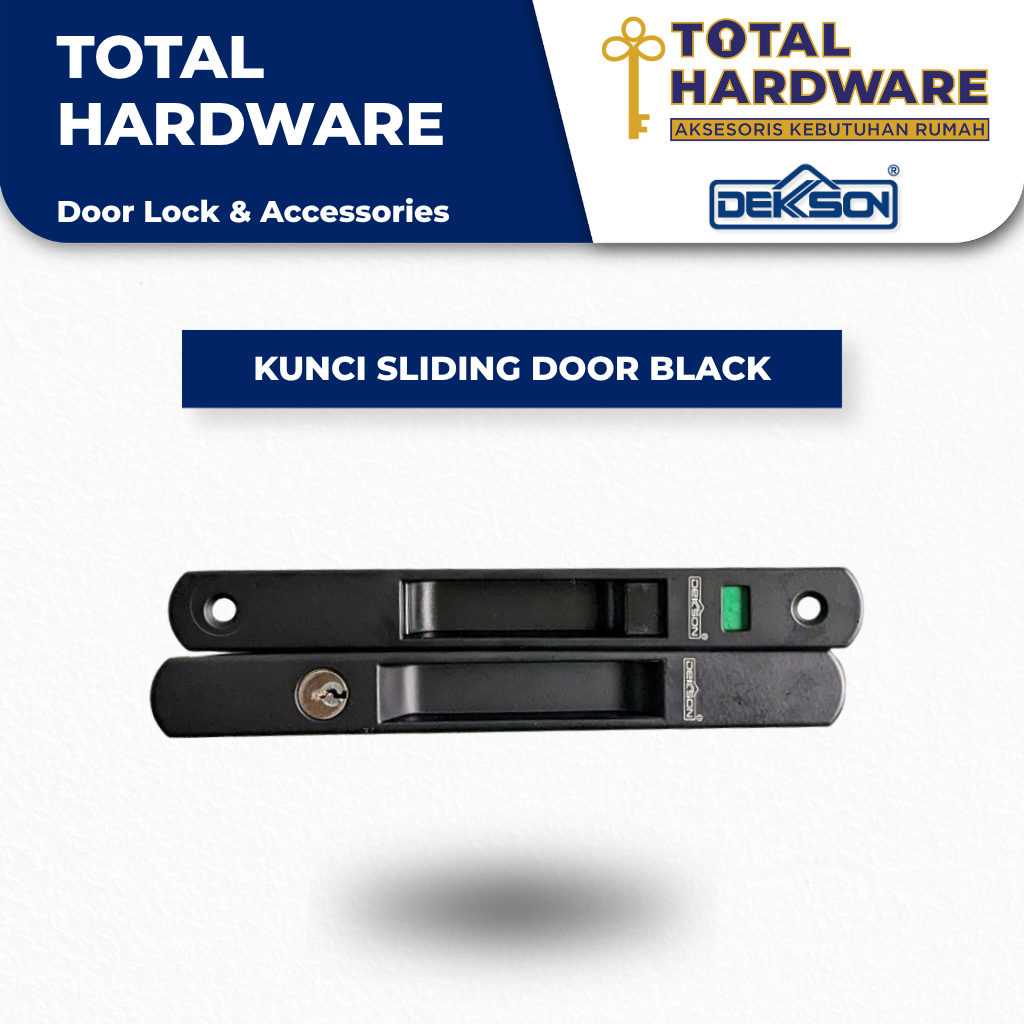 KUNCI SLIDING DOOR DEKSON BLACK