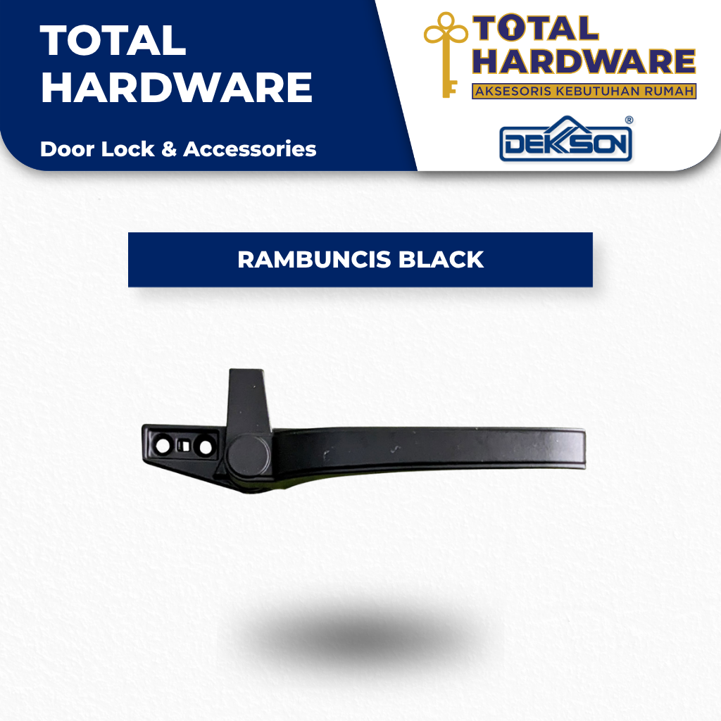 RAMBUNCIS JENDELA DESKON 425 BLACK