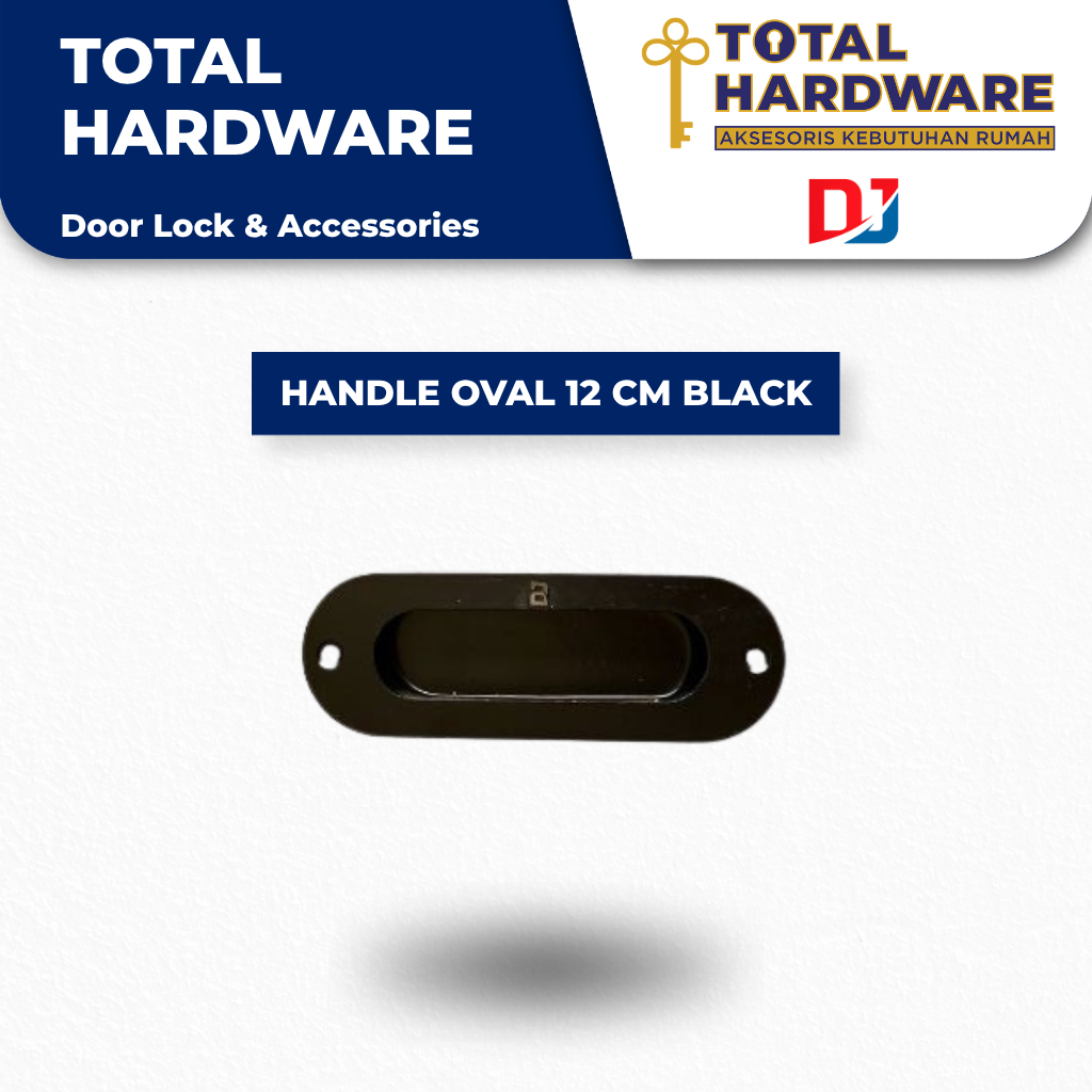 HANDLE MANGKOK 12CM DJ BLACK