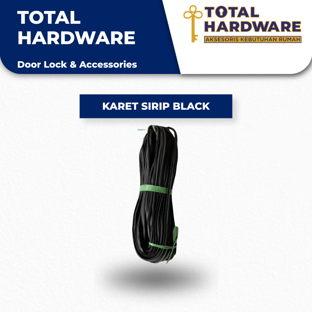KARET SIRIP 726 40M BLACK