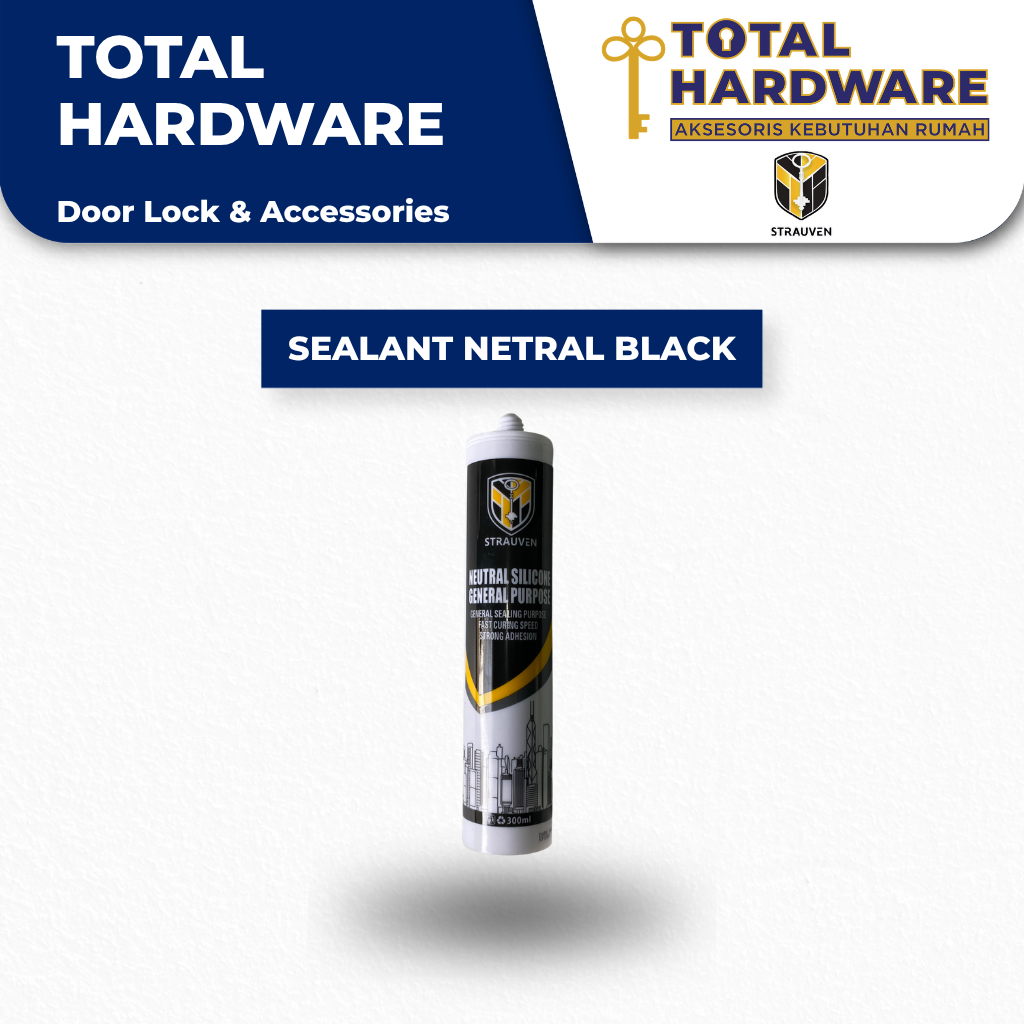 SEALANT NETRAL STRAUVEN BLACK