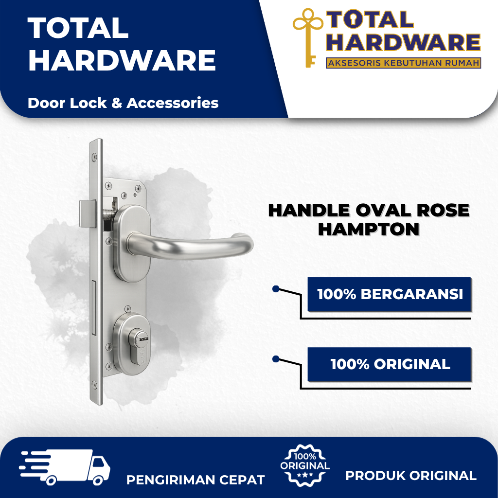 HANDLE OVAL ROSE HAMPTON