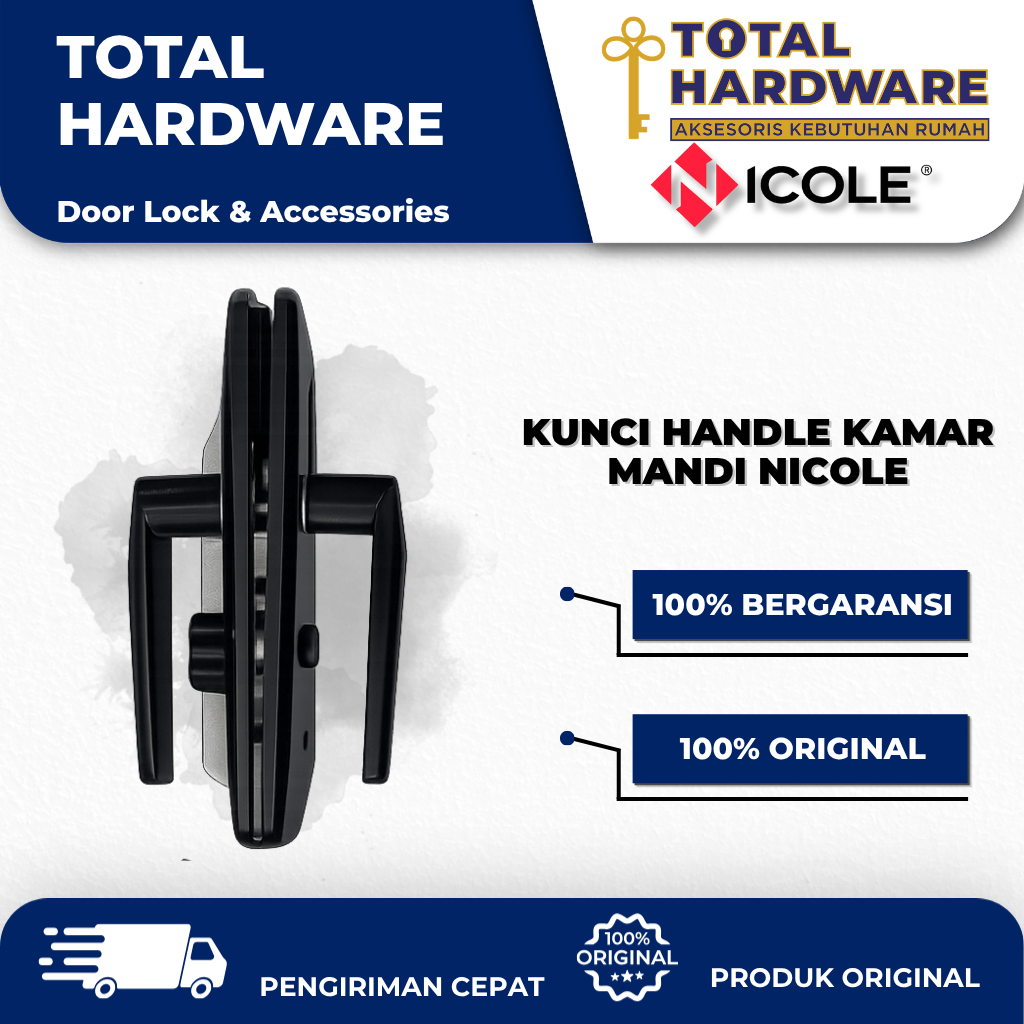 KUNCI HANDLE KAMAR MANDI NICOLE